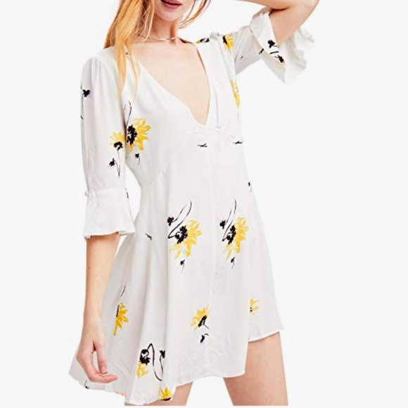 Free People Women's Time On My Side Minidress L - Picture 7 of 9